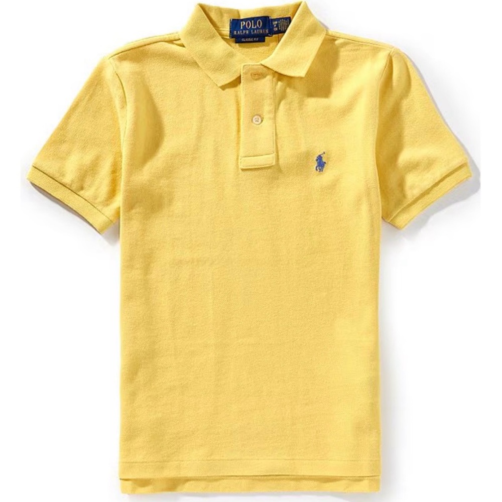 Polo by Ralph Lauren Boys Yellow Polo Shirt